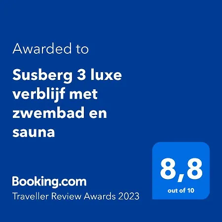 Susberg 3 Luxe Met Zwembad En Sauna Daire *